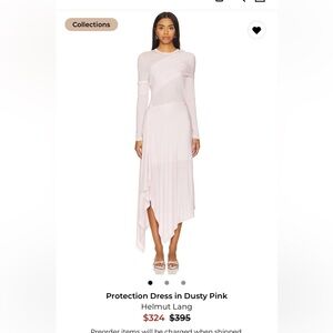 Helmut Lang Protection Dress Dusty Pink